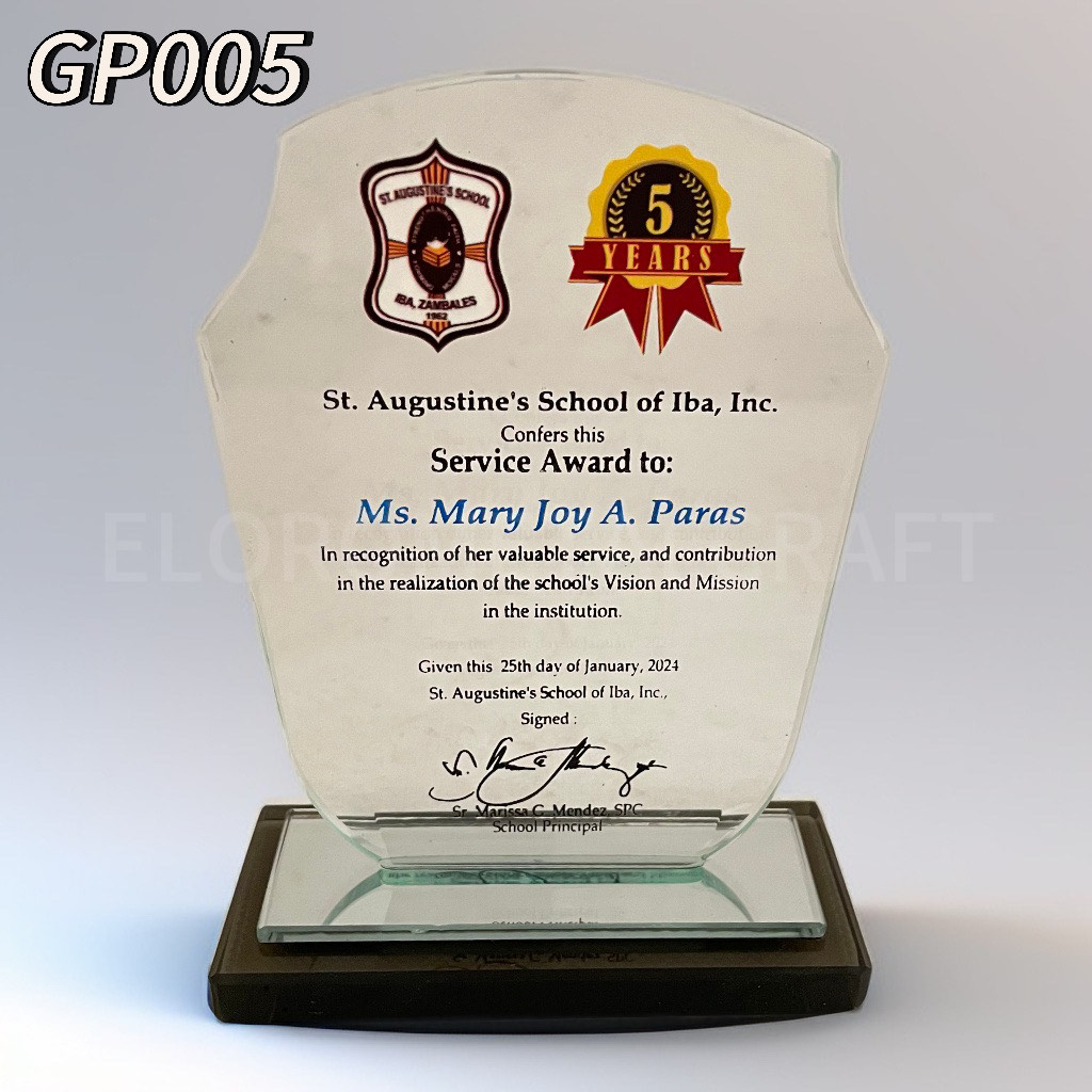 Our Featured Acrylic and Glass Trophies